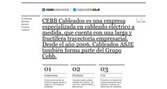 Desktop Screenshot of cebb-cableados.com