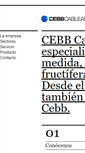 Mobile Screenshot of cebb-cableados.com